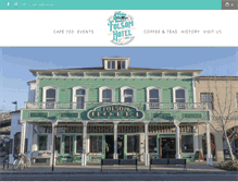 Tablet Screenshot of folsomhotelsaloon.com